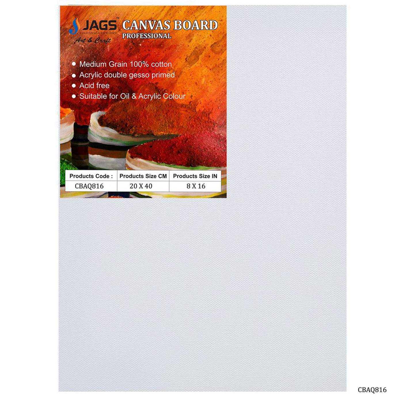 Canvas board